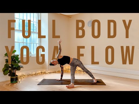 FULL BODY YOGA -  Fiery, Heated, & Strength Building Yoga Stretch