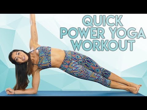 Power Yoga Workout with Myra | Belly Fat, Core, Arms, Quick At Home Fitness