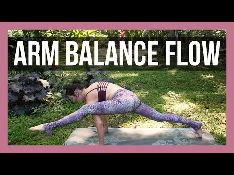 Arm Balance Yoga Flow - Get Into Flying Splits