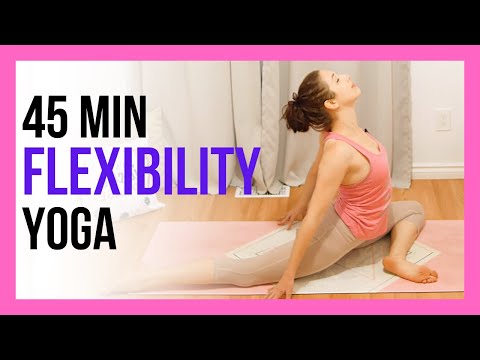 Intermediate Vinyasa Yoga for Flexibility - NO PROPS