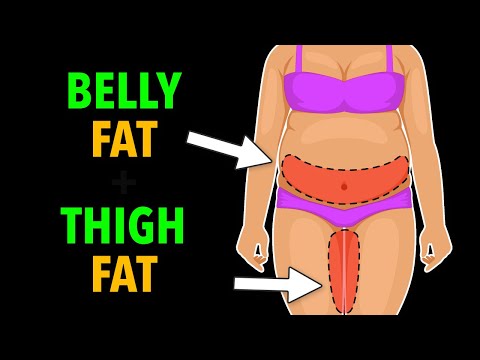 DO THIS 2 IN 1 WORKOUT EVERY MORNING TO LOSE BELLY FAT & THIGH FAT
