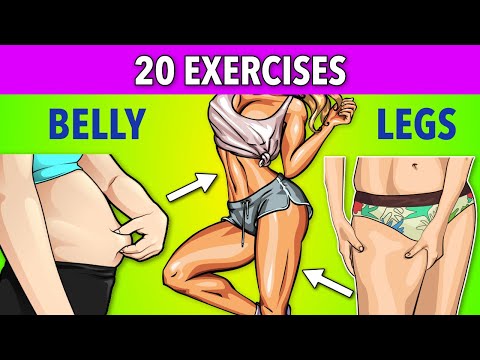 20 Best Bodyweight Exercises To Lose Leg Fat And Belly Fat