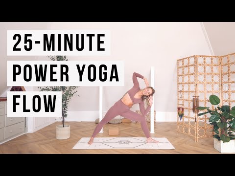 POWER YOGA FLOW | Yoga + Giveaway | CAT MEFFAN