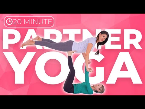 Fun PARTNER YOGA | Acro Yoga Routine for *all levels, ages, & sizes*