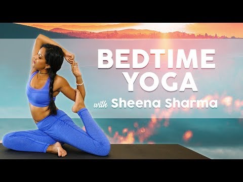 Bedtime Yin Yoga for Relaxation & Pain Relief, Intermediate Level Class, Gentle Stretch
