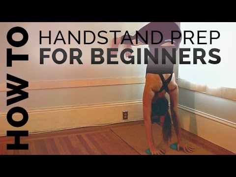 How to do a Handstand for Beginners (Yoga Handstand)