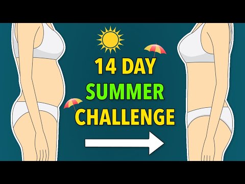14-DAY SUMMER ABS CHALLENGE – LOSE BELLY FAT FAST