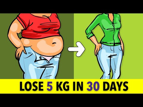 BURN STOMACH FAT AND LOSE 5 KG IN 30 DAYS – NEW YEAR CHALLENGE
