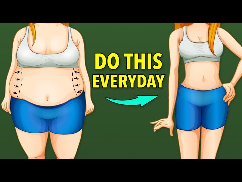 Get Slim Waist By Doing This Everyday (Home Workout)