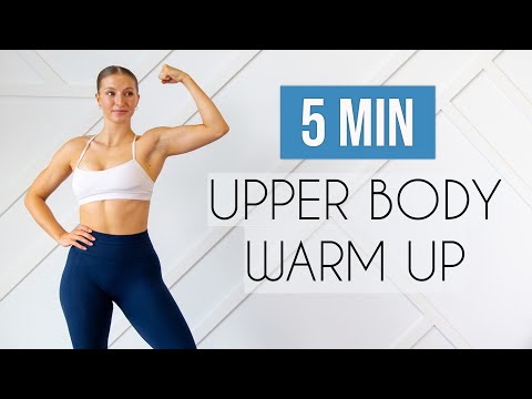 UPPER BODY WARM UP ROUTINE - total upper body warm up