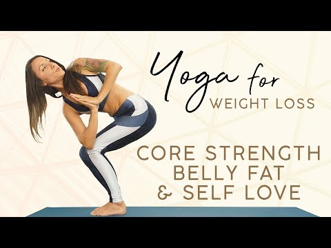 Yoga for Weight Loss: Bye-Bye Belly Fat!  Beginners Class for Core Strength & Confidence