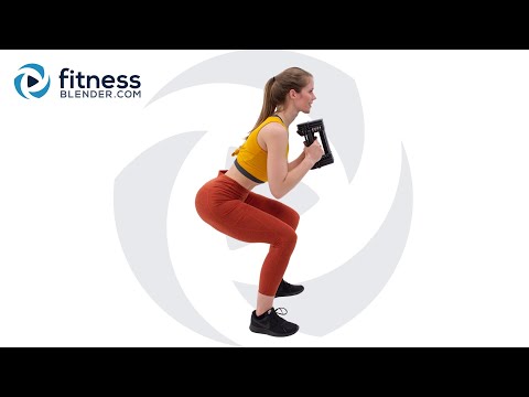 Lower Body Strength Workout with Glute Activation Warm Up and Cool Down