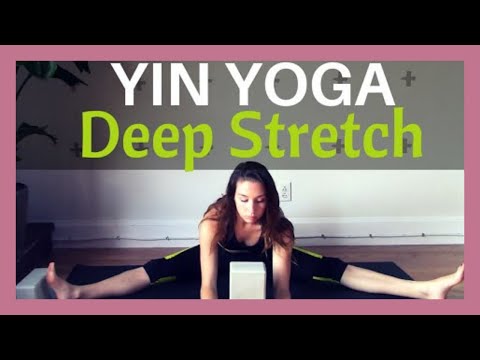 Yin Yoga for a Deep Hip Stretch - Hip Opening Yoga Stretches