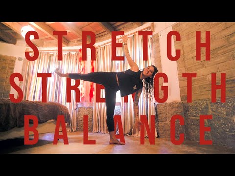 Full Body Yoga - Stretches for Mental & Physical Balance || Flexibility, Strength, & Balance