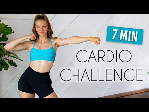 FUN CARDIO DANCE FITNESS CHALLENGE - No Equipment (with music and beeps)