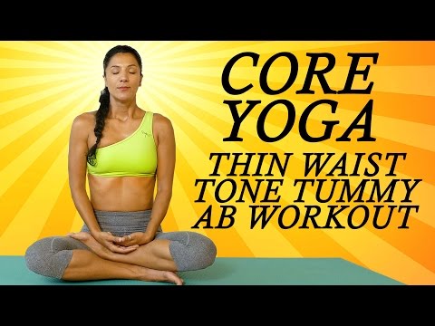 Yoga for Abs, Core & Belly Fat with Sanela | Home Yoga Workout for a Flat Tummy