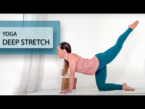 Yoga Deep Stretch for Splits and Backbends — One Hour Full Length Vinyasa Flow Power Practice