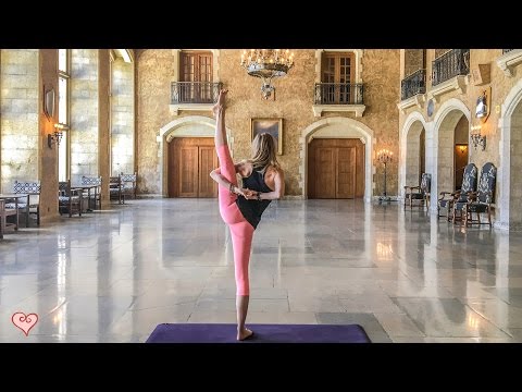 How To Do The Bird Of Paradise - Yoga Pose Tutorial