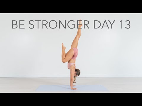 Be Stronger Challenge - Lightning Bolt Handstand | Day 13