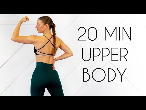 Full UPPER BODY Workout (Tone, Sculpt, & Build) - At Home