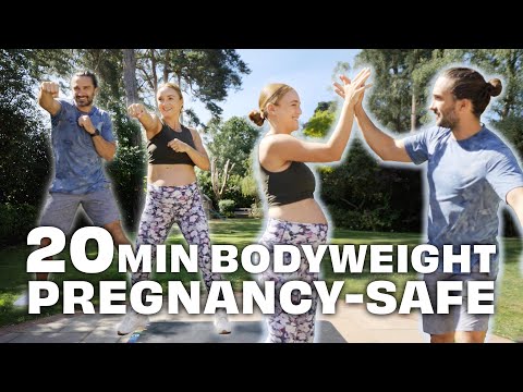 PREGNANCY-SAFE Bodyweight Workout with Rosie & Joe