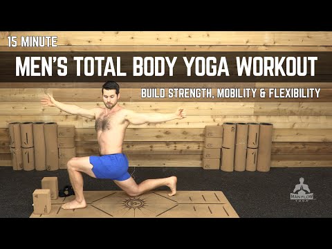 Beginner’s Yoga for Men Total Body Workout | Build Strength, Mobility & Flexibility