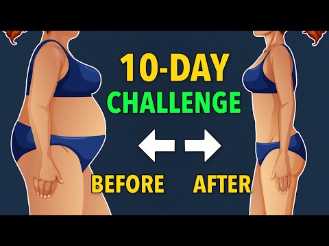 10-DAY WEIGHT LOSS CHALLENGE – BURN CALORIES AND LOSE STUBBORN FAT