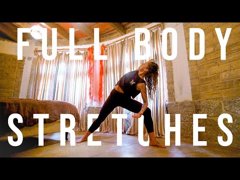 Full Body Stretch Yoga - Total Body Grounding Flow for Flexibility, Strength, & Mobility
