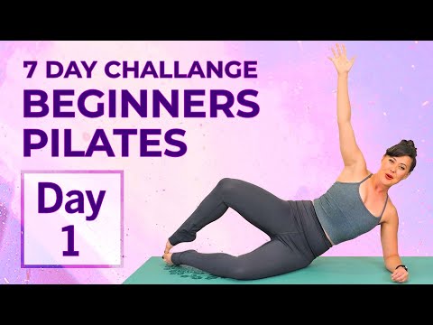 Beginners Pilates! Burn Fat, Lose Weight & Build Muscle | Day 1 Challenge with Kait Coats