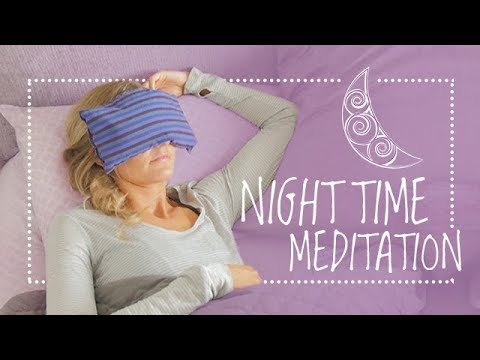 Easy & Quick Night Time Guided Meditation Before Sleep | Bedtime Yoga