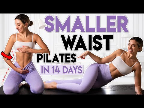 SMALLER PILATES WAIST in 14 DAYS | Belly Fat Loss