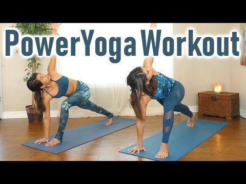 Power Yoga Challenge for Total Body Toning & Weight Loss, Myra & MJ, Core Strenghth