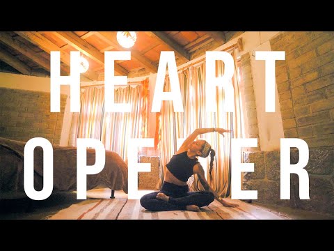 Full Body Morning Yoga - Total Body Heart Opening Stretch Routine