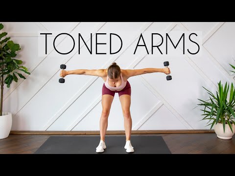 TONED ARMS WORKOUT (At Home Minimal Equipment)