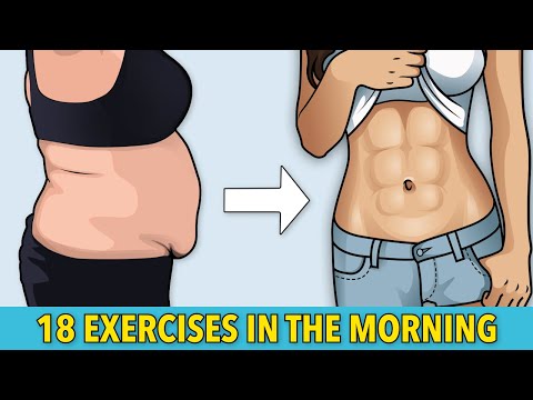 18 EXERCISES YOU SHOULD DO EVERY MORNING TO LOSE STUBBORN FAT [NO REPEATS]