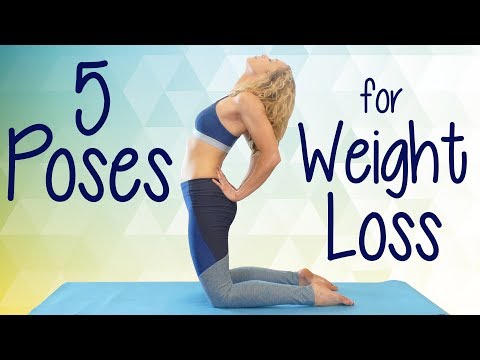 Top 5 Yoga Poses for Weight Loss with Lindsey | Detox, Belly Fat