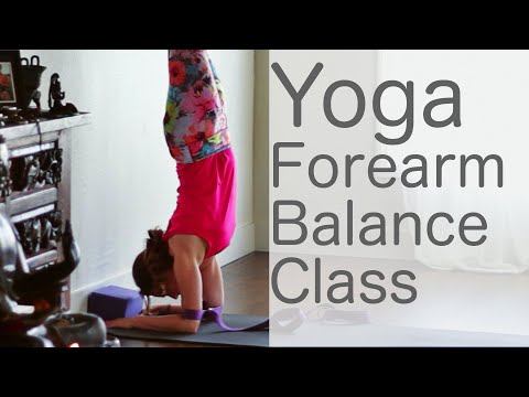 Hatha Yoga Flow (sweaty) Learn Forearm Balance