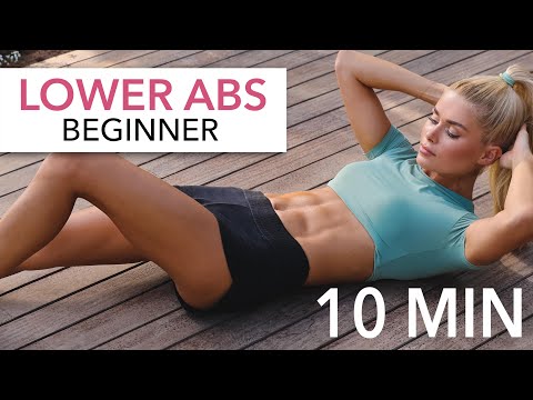 LOWER AB WORKOUT - Beginner, with Medium Options