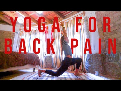 Yoga for Back Pain - STRETCHES for Low Back, Mid Back, & Upper Back Pain Relief