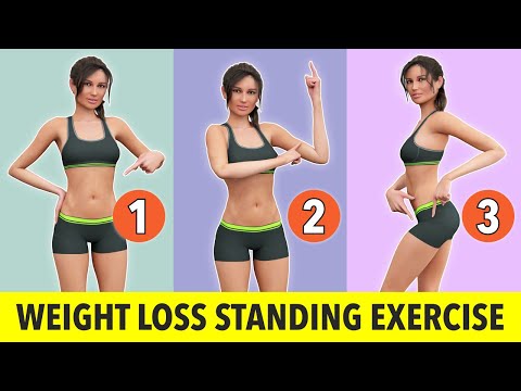 Standing Exercises To Lose Weight (Higher Number Of Reps)