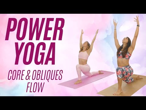 Tone Your Tummy, Obliques & Core-- Bye Bye Belly Fat!! Power Yoga Workout Challenge
