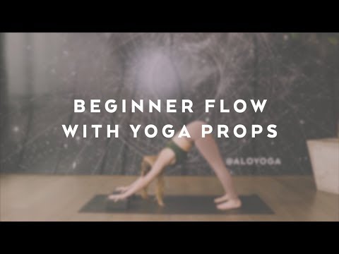Beginner Yoga Flow Using Props with Kayla Perry