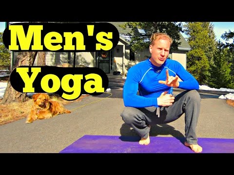 Yoga for Men Beginner Routine - Easy Men's Yoga Workout - Best Yoga Workout for Dudes