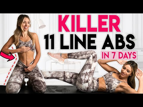KILLER 11 LINE ABS | Belly Fat Burn in 7 Days