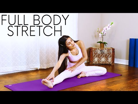 Beginners Gentle Yoga Full Body Stretch for Flexibility & Muscle Soreness