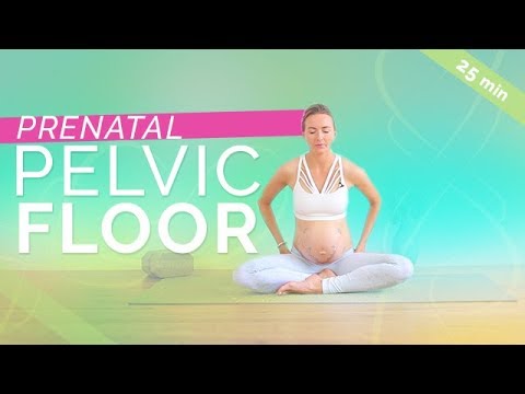 Easy Pelvic Floor Strengthening Exercise | Pregnancy Kegels Routine