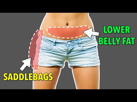SADDLEBAGS + LOWER BELLY FAT: REDUCE STUBBORN FAT IN 3 WEEKS