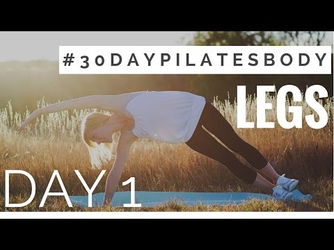 Pilates Body Challenge: Day 1 - Legs