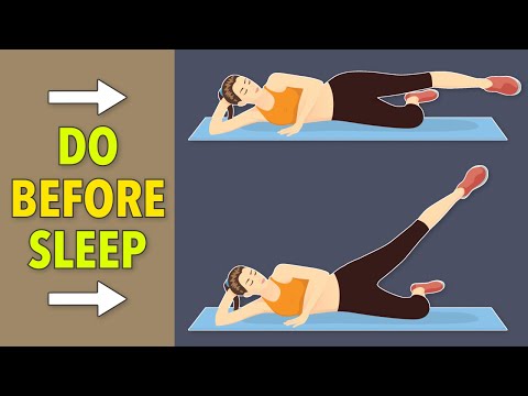 WEIGHT LOSS WORKOUT YOU CAN DO BEFORE SLEEP