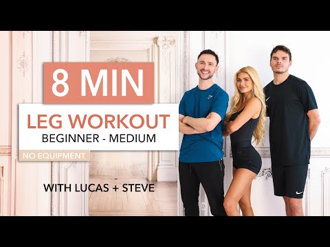 LEG WORKOUT - with Lucas & Steve / Level: Beginner - Medium, or use it as a Warm Up